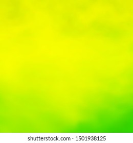 Light Green, Yellow vector pattern with clouds. Abstract colorful clouds on gradient illustration. Pattern for your commercials.