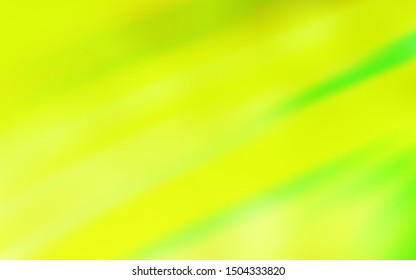 Light Green, Yellow vector pattern with sharp lines. Glitter abstract illustration with colorful sticks. Pattern for ad, booklets, leaflets.
