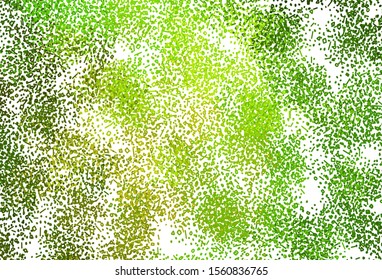 Light Green, Yellow vector pattern with random forms. Modern abstract illustration with colorful random forms. Simple design for your web site.