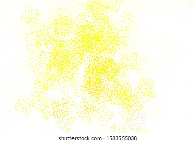 Light Green, Yellow vector pattern with random forms. Colorful chaotic forms with gradient in modern style. Elegant design for wallpapers.