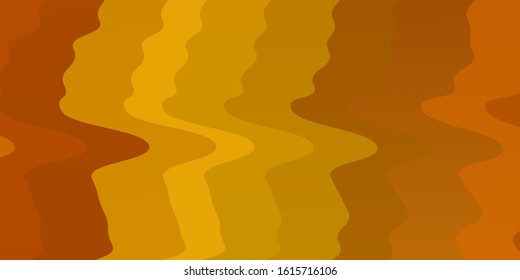 Light Green, Yellow vector pattern with wry lines. Abstract illustration with bandy gradient lines. Smart design for your promotions.