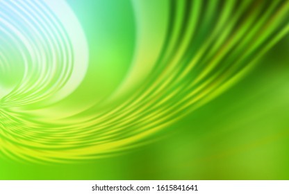 Light Green, Yellow vector pattern with lines. An elegant bright illustration with gradient. Template for cell phone screens.