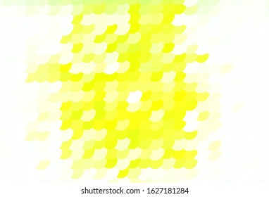 Light Green, Yellow vector pattern with spheres. Illustration with set of shining colorful abstract circles. Pattern for textures of wallpapers.