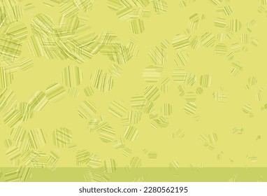 Light Green, Yellow vector pattern with spheres. Blurred bubbles on abstract background with colorful gradient. Pattern for ads, leaflets.