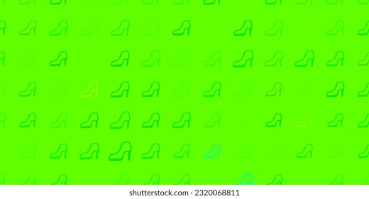 Light green, yellow vector pattern with feminism elements. Colorful illustration with gradient feminism shapes. Design for International Women’s Day.