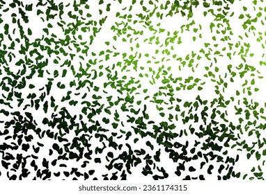 Light Green, Yellow vector pattern with chaotic shapes. Illustration with colorful gradient shapes in abstract style. Best smart design for your business.