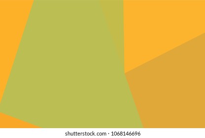 Light Green, Yellow vector polygon abstract pattern. Colorful illustration in abstract style with gradient. Brand-new design for your business.