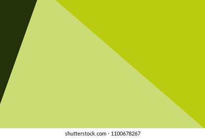 Light Green, Yellow vector polygon abstract background with a gem in a centre. Polygonal illustration, which consists of triangles. Polygonal design for your web site.