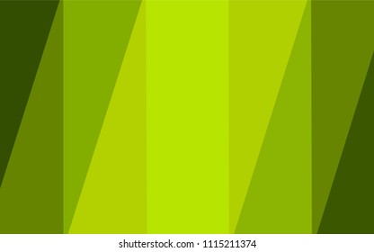 Light Green, Yellow vector polygon abstract background. Elegant bright polygonal illustration with gradient. That pattern can be used as a part of a brand book.