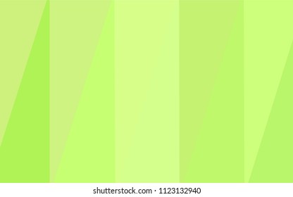 Light Green, Yellow vector polygon abstract layout. Polygonal abstract illustration with gradient. That pattern can be used as a part of a brand book.