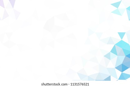Light Green, Yellow vector polygon abstract background. Colorful illustration in polygonal style with gradient. Brand new style for your business design.