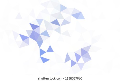 Light Green, Yellow vector polygon abstract backdrop. Modern abstract illustration with triangles. Pattern for a brand book's backdrop.