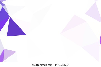 Light Green, Yellow vector polygon abstract layout. Geometric illustration in Origami style with gradient.  A new texture for your web site.