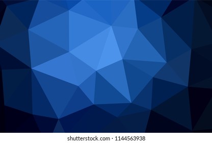 Light Green, Yellow vector polygon abstract backdrop. Triangular geometric sample with gradient.  Textured pattern for your backgrounds.