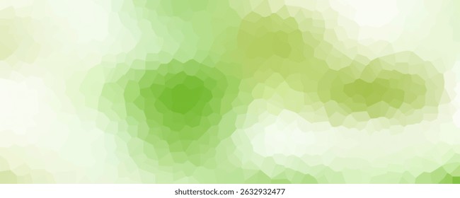 Light Green, Yellow vector polygon abstract layout. Modern abstract illustration with triangles.