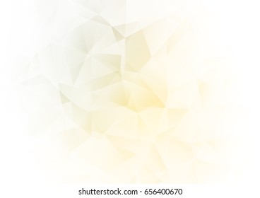 Light Green, Yellow vector polygon abstract pattern. Creative geometric illustration in Origami style with gradient. The completely new template can be used for your brand book.
