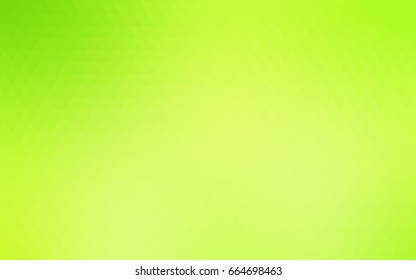 Light Green, Yellow vector polygon abstract pattern. Brand-new colored illustration in blurry style with gradient. The elegant pattern can be used as part of a brand book.