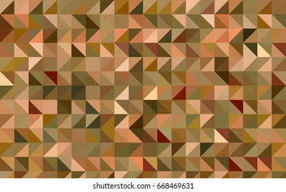 Light Green, Yellow vector polygon abstract pattern. Creative geometric illustration in Origami style with gradient. The polygonal design can be used for your web site.