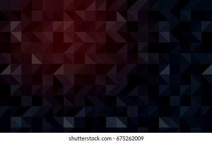 Light Green, Yellow vector polygon abstract template. Triangular geometric sample with gradient.  The polygonal design can be used for your web site.