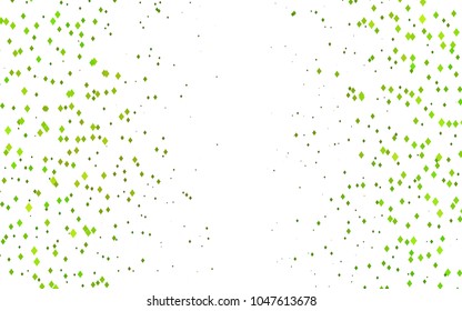 Light Green, Yellow vector polygonal illustration, which consist of rectangles. Rectangular pattern for your business design. Geometric background in Origami style with gradient. 