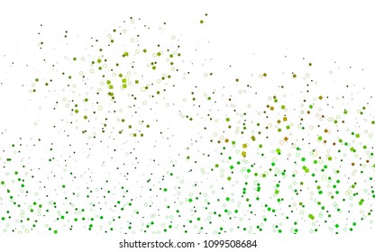 Light Green, Yellow vector polygonal illustration consisting of rectangles. Rectangular design for your business. Creative geometric background in origami style with gradient.