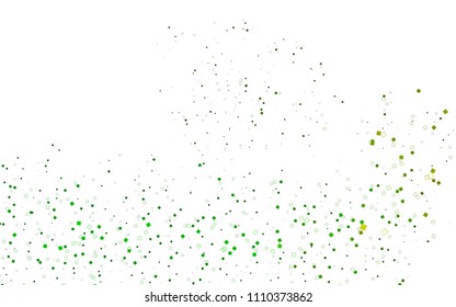 Light Green, Yellow vector polygonal illustration, which consist of rectangles. Rectangular pattern for your business design. Geometric background in Origami style with gradient. 