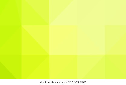 Light Green, Yellow vector polygonal template. Colorful illustration in polygonal style with gradient. Brand-new style for your business design.
