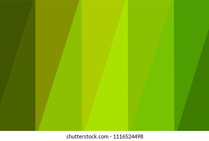 Light Green, Yellow vector polygonal pattern. Elegant bright polygonal illustration with gradient. Brand-new style for your business design.