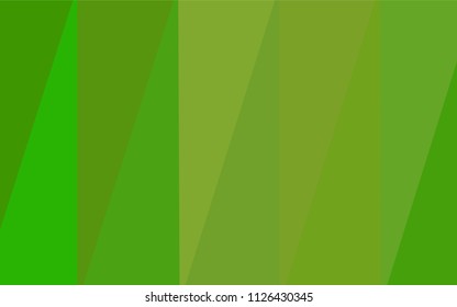 Light Green, Yellow vector polygonal background. Colorful abstract illustration with gradient. The template for cell phone's backgrounds.