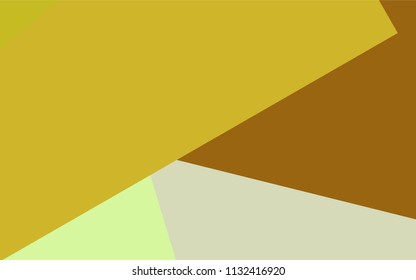 Light Green, Yellow vector polygonal illustration, which consist of rectangles. Rectangular pattern for your business design. Geometric background in Origami style with gradient. 