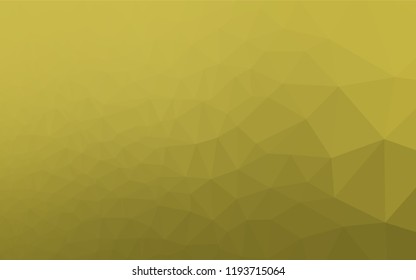 Light Green, Yellow vector polygonal pattern. Colorful illustration in abstract style with gradient. A completely new design for your business.