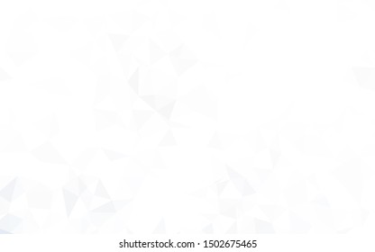 Light Green, Yellow vector polygonal pattern. Colorful abstract illustration with triangles. A new texture for your web site.