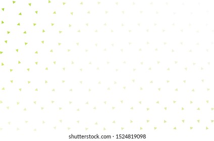 Light Green, Yellow vector  polygonal template. Colorful illustration in polygonal style with gradient. Brand new design for your business.