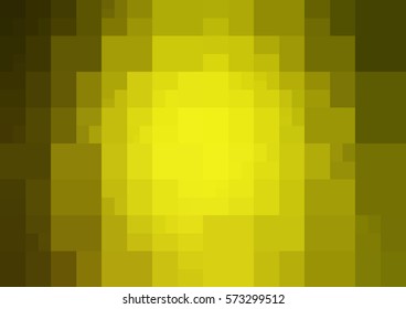 Light Green, Yellow vector polygonal illustration, which consist of rectangles. Rectangular design for your business. Creative geometric background in Origami style with gradient