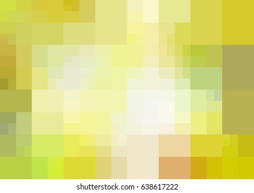 Light Green, Yellow vector polygonal illustration, which consist of rectangles. Rectangular pattern for your business design. Geometric background in Origami style with gradient. 