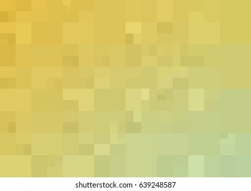 Light Green, Yellow vector polygonal illustration, which consist of rectangles. Rectangular design for your business. Creative geometric background in Origami style with gradient