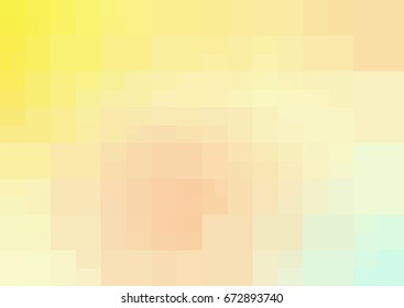 Light Green, Yellow vector polygonal illustration, which consist of rectangles. Rectangular pattern for your business design. Geometric background in Origami style with gradient. 
