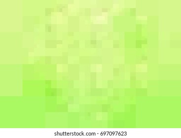 Light Green, Yellow vector polygonal illustration, which consist of rectangles. Rectangular design for your business. Creative geometric background in Origami style with gradient