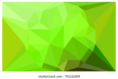 Light Green, Yellow vector polygonal illustration, which consist of triangles with a gemstone in center. Triangular design of a huge diamond for your business. Creative geometric background of gems.
