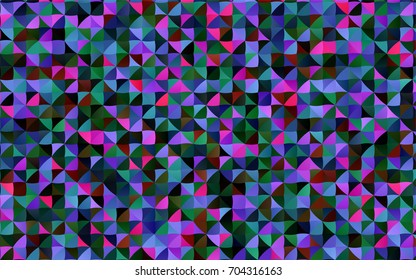 Light Green, Yellow vector polygonal background. Glitter abstract illustration with an elegant design. The polygonal design can be used for your web site.