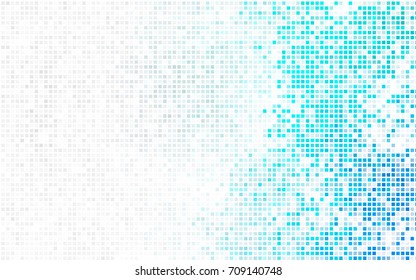 Light Green, Yellow vector polygonal illustration, which consist of rectangles. Rectangular pattern for your business design. Geometric background in Origami style with gradient. 
