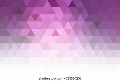 Light Green, Yellow vector polygonal pattern. A completely new color illustration in a vague style. The template can be used as a background for cell phones.