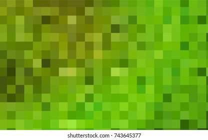Light Green, Yellow vector polygonal illustration consisting of rectangles. Rectangular design for your business. Creative geometric background in origami style with gradient.
