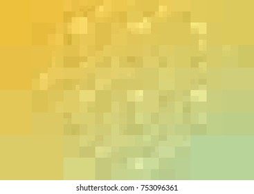 Light Green, Yellow vector polygonal illustration, which consist of rectangles. Rectangular design for your business. Creative geometric background in Origami style with gradient
