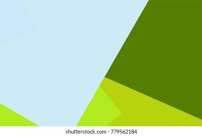 Light Green, Yellow vector polygonal illustration consisting of rectangles. Rectangular design for your business. Creative geometric background in origami style with gradient.