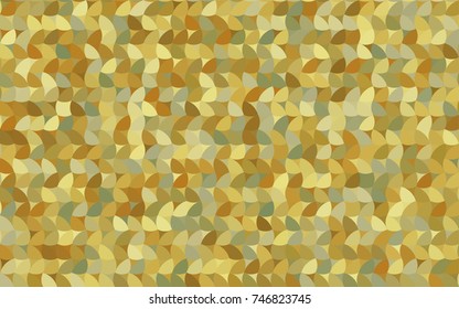 Light Green, Yellow vector red banner with set of circles, dots. Donuts Background. Creative Design Template. Technological halftone illustration.