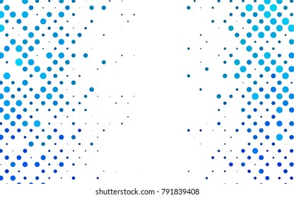 Light Green, Yellow vector red pattern of geometric circles, shapes. Colorful mosaic banner. Geometric background with colored disks.