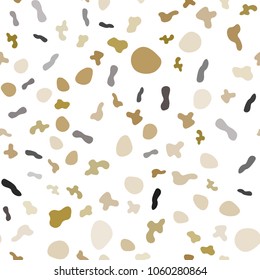 Light Green, Yellow vector seamless pattern with bubble shapes. An elegant bright illustration with gradient. Pattern for your business design.