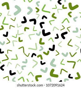 Light Green, Yellow vector seamless  background with liquid shapes. Geometric illustration in marble style with gradient.  A new texture for your  ad, booklets, leaflets.