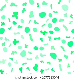 Light Green, Yellow vector seamless pattern with bubble shapes. Colorful illustration in abstract marble style with gradient. The elegant pattern for brand book.
